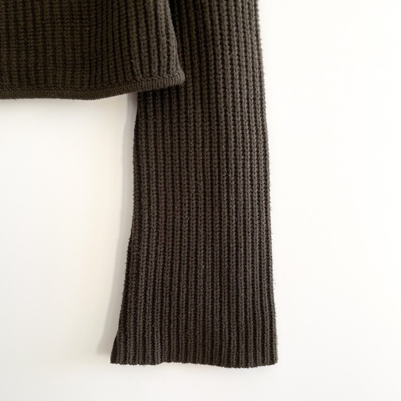 A.L.C. Ribbed Crop Wool Sweater - Picture 8 of 12